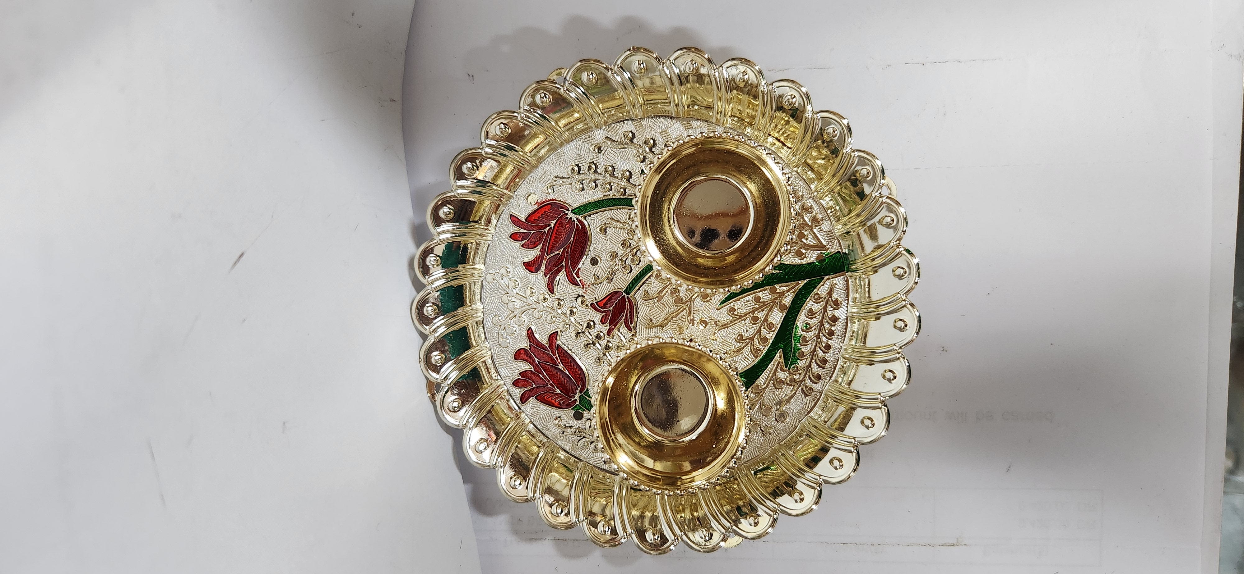 KALAMKARI KUM KUM CHANDAN CONTAINER