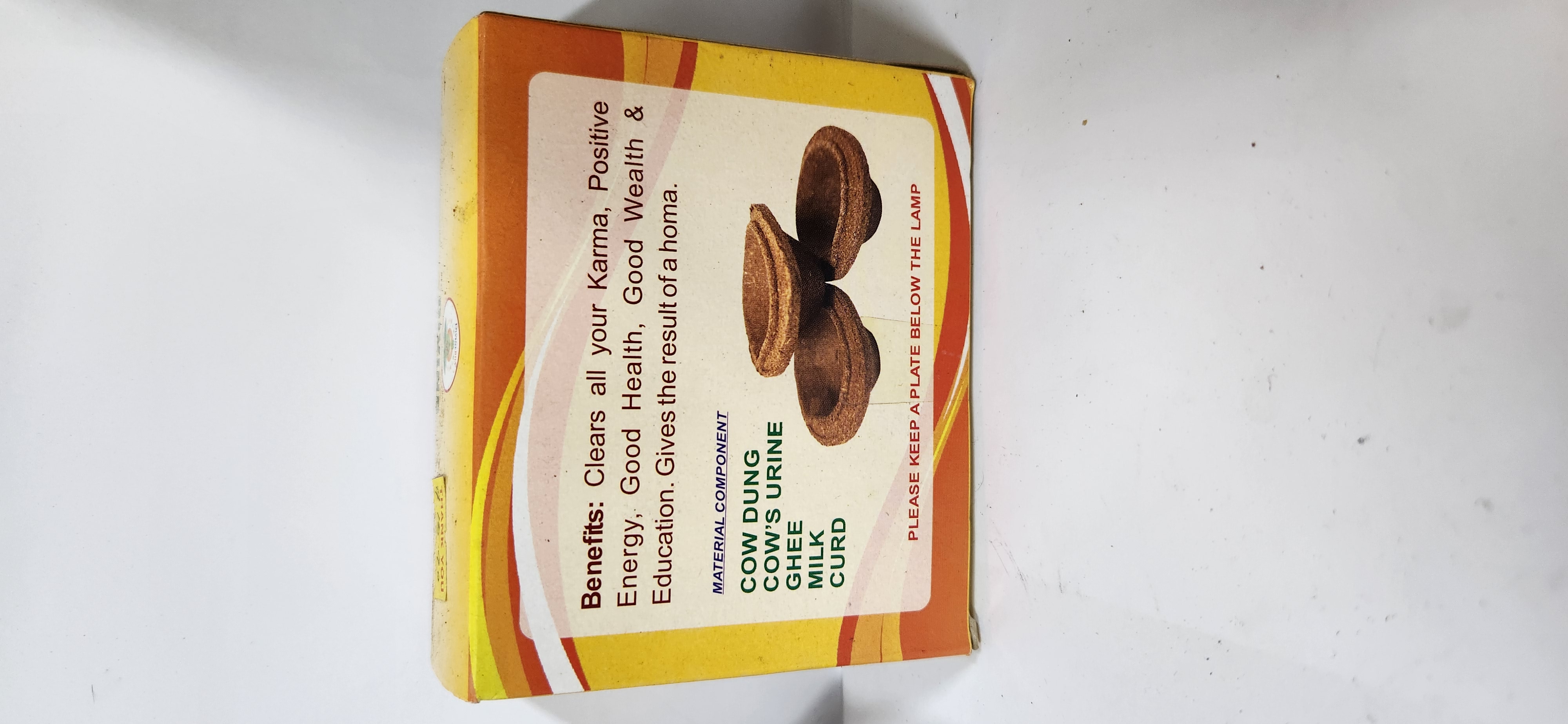 Panchagavya Vilakku Set | 12 Pcs/ Panchagavya Deepam/ Cow Dung Vilakku/ Panjakavya Deepam for Pooja