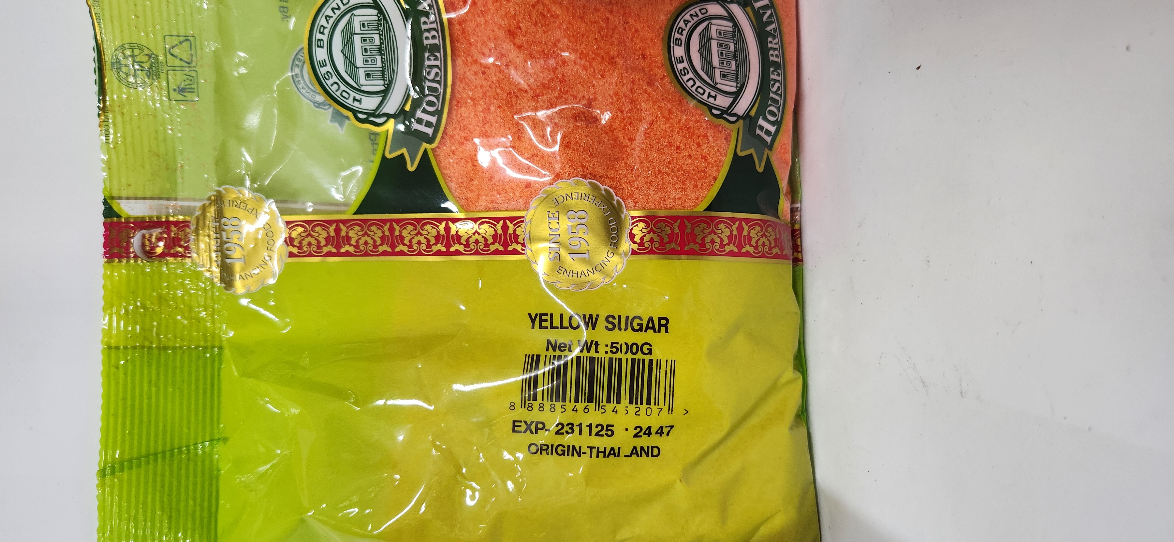 House Brand Orange Sugar Granules - 500 gms