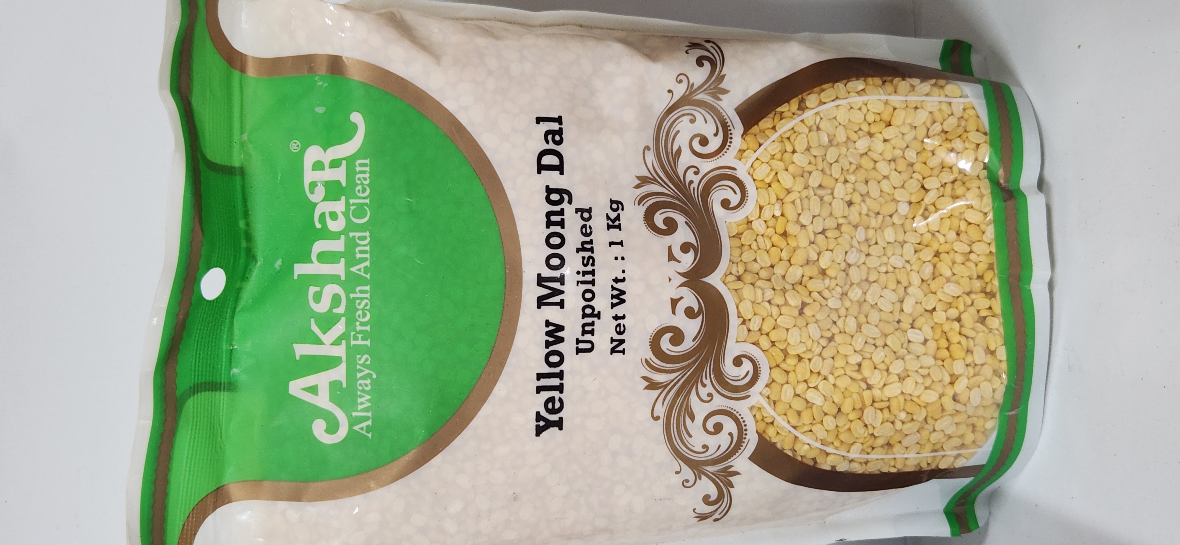 Akshar Yellow Moong Dhal - 1KG