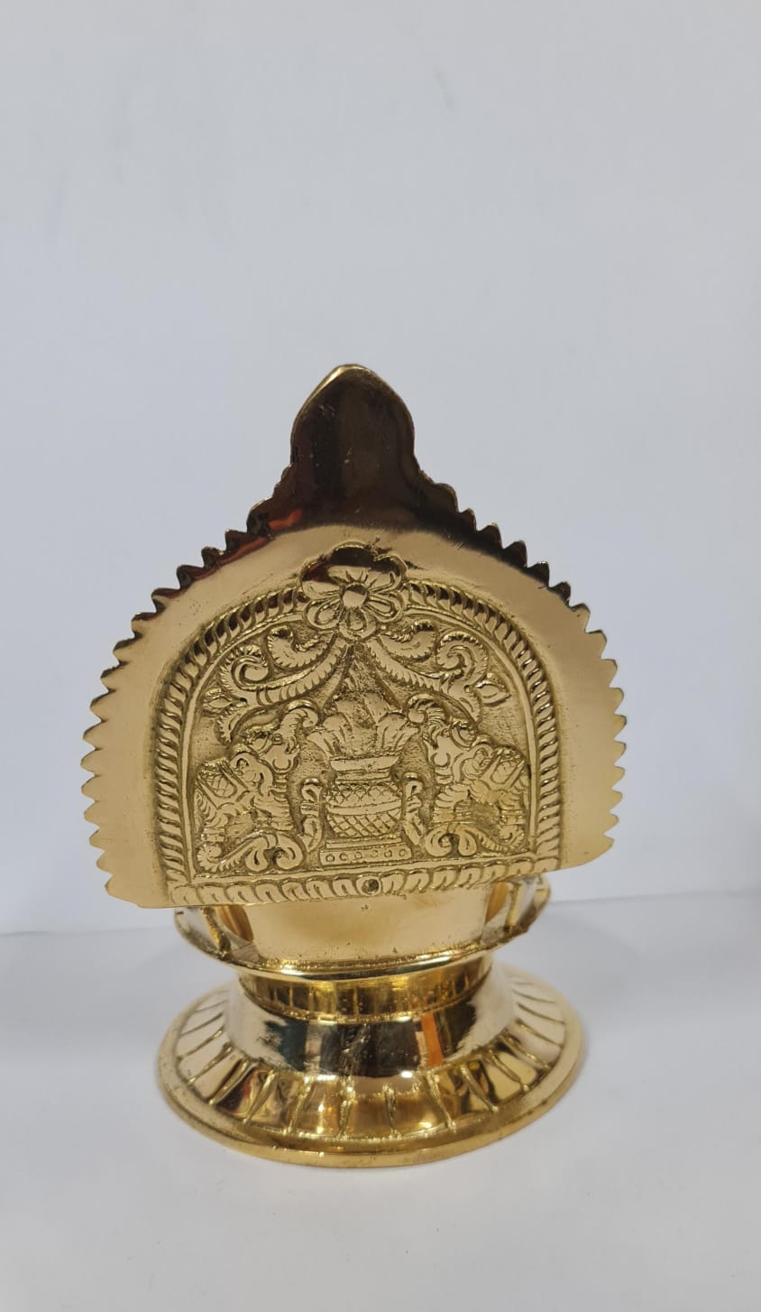 Brass Kaja Lakshmi Vilakku/Diya