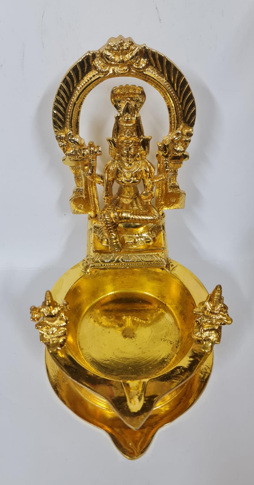 Brass Kamatchi Amman Vilakku/Diya