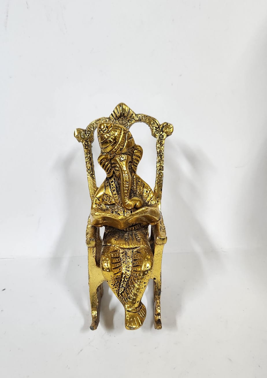 Ganesh sitting on Chair - 10.3