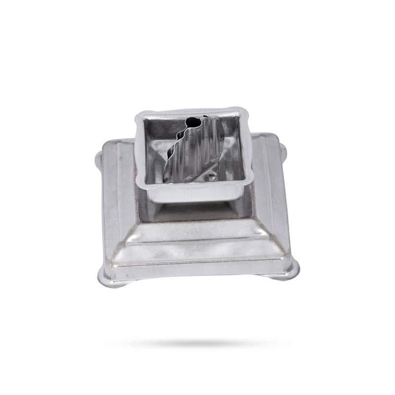 Agarbathi Stand With Base - 11 x 3.5 Inches | Swastic Pipe Design Steel Incense Stick Holder With Lid for Pooja