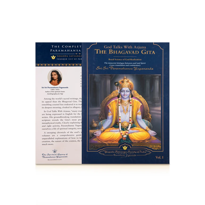 God Talks With Arjuna The Bhagavad Gita - 2 Volumes Set - English | by Sri Sri Paramahansa Yogananda
