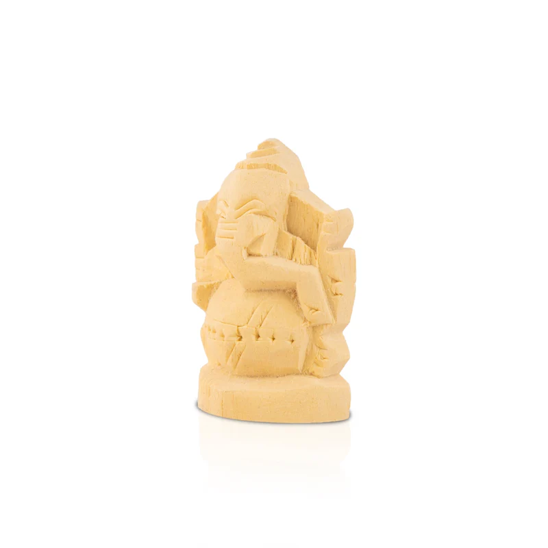 Vellerukku Vinayagar Statue - 2 x 1.25 Inches | Vellerukku Ganesh Murti for Pooja