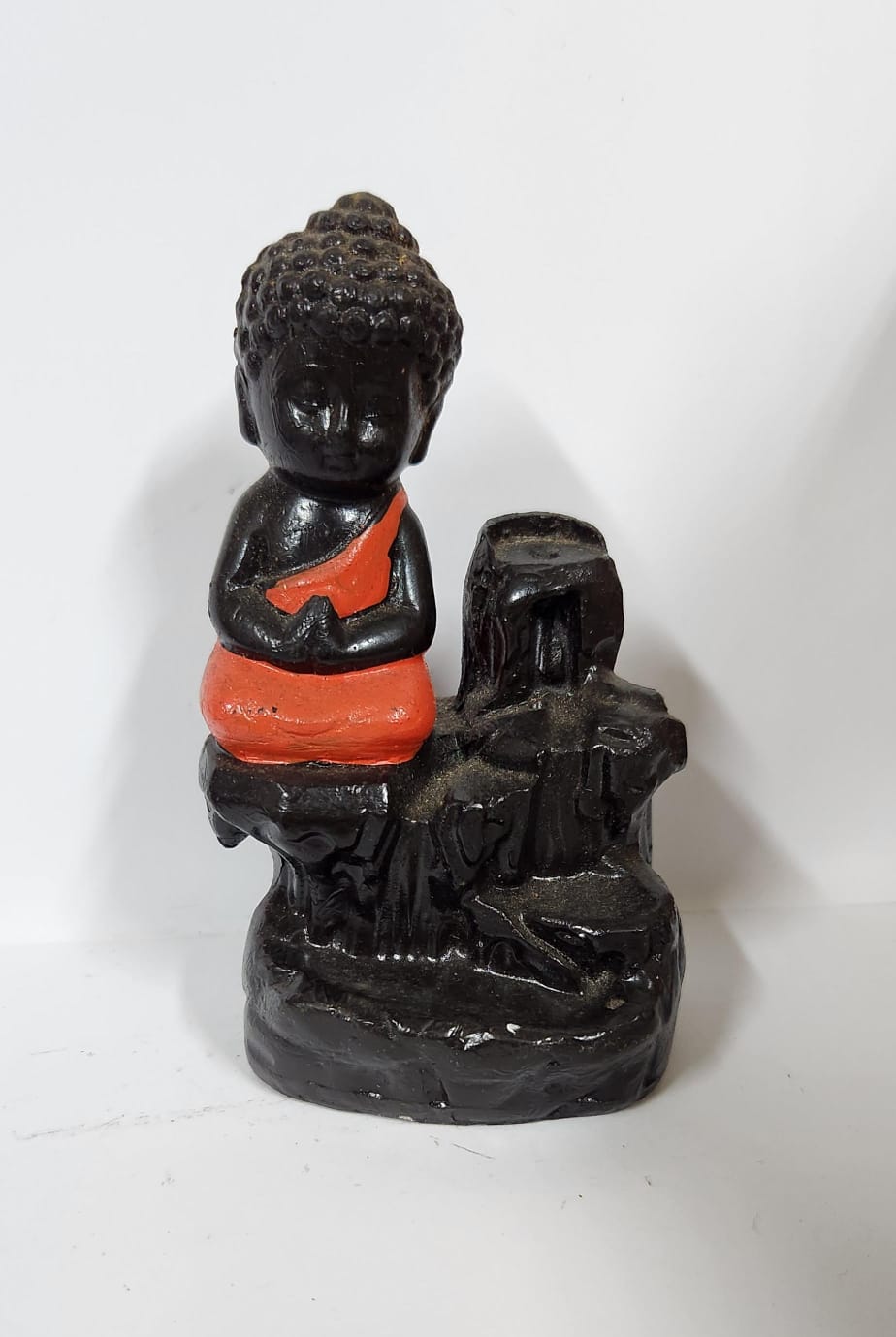 BUDDHA SMOKE REVERSE FOUNTAIN (S) - H 10.6 CM