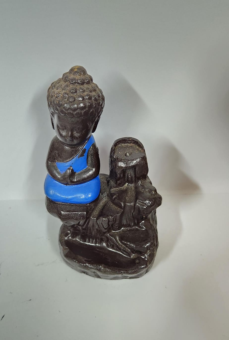 BUDDHA SMOKE REVERSE FOUNTAIN (S) - H 10.6 CM