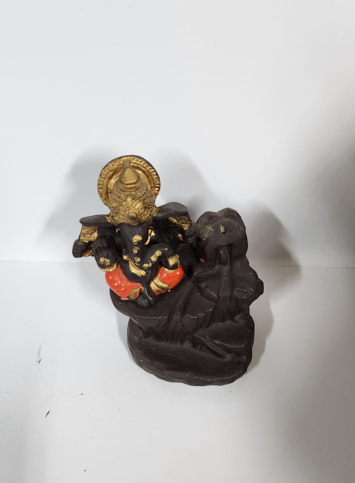 GANESHA SMOKE REVERSE FOUNTAIN (S) - H 10.6 CM