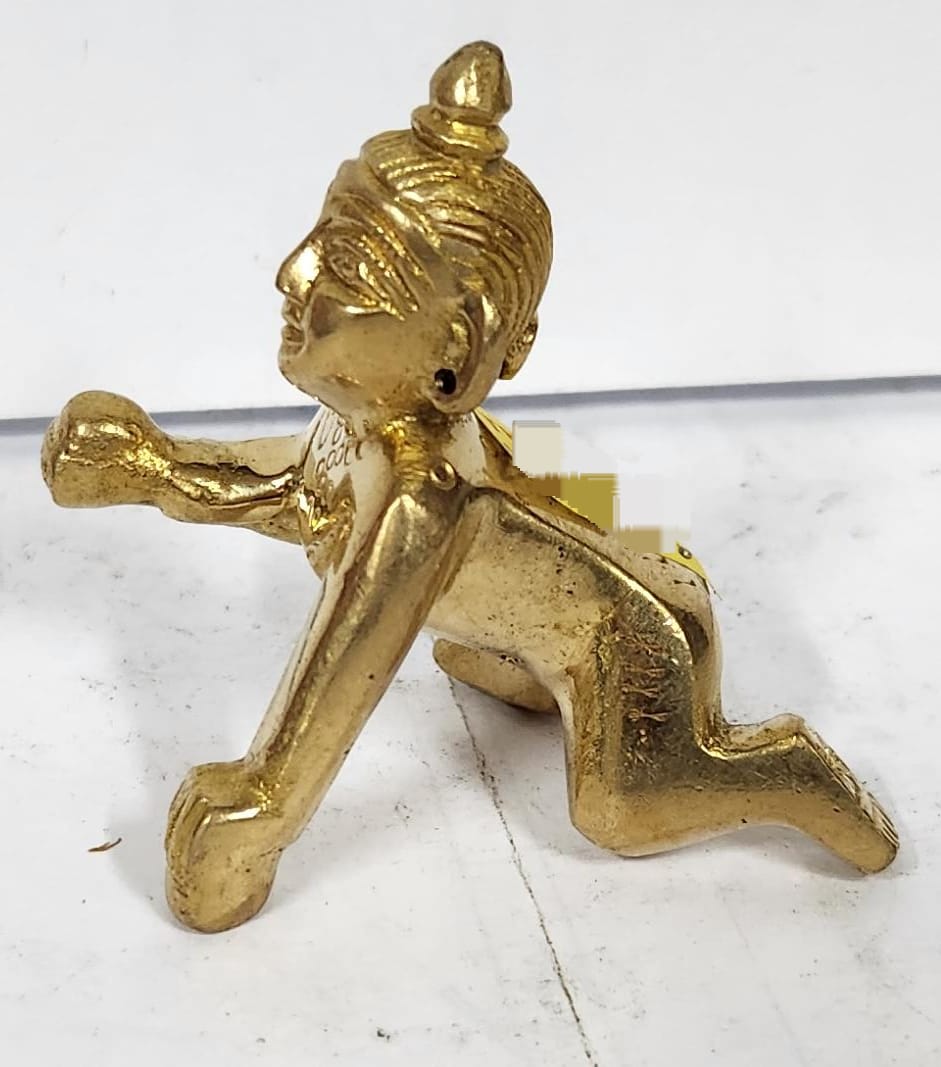 BRASS BALGOPAL STATUE (S) Size H 5cm