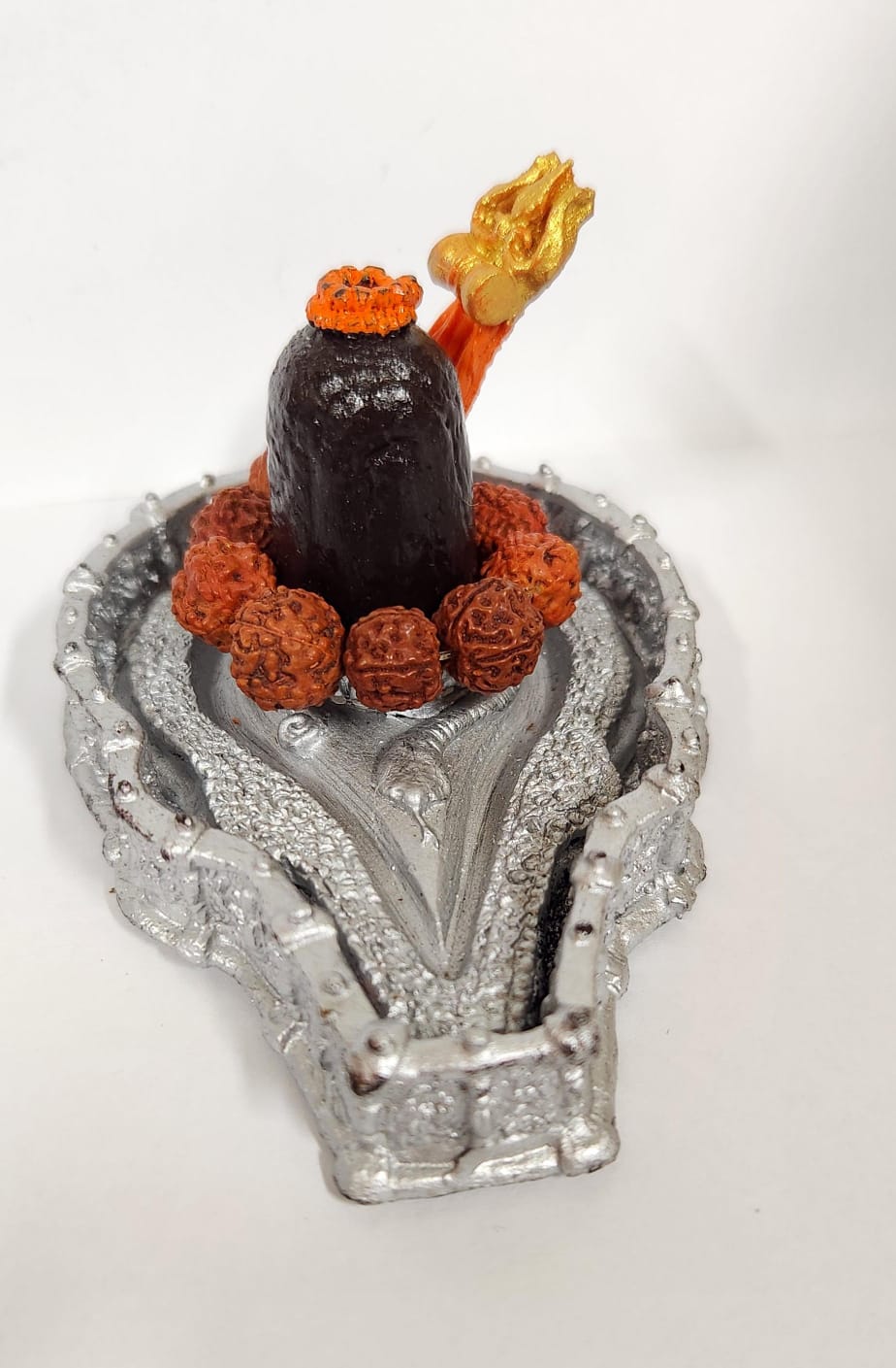 POLY RESIN SHIVLING (M) - H 6CM