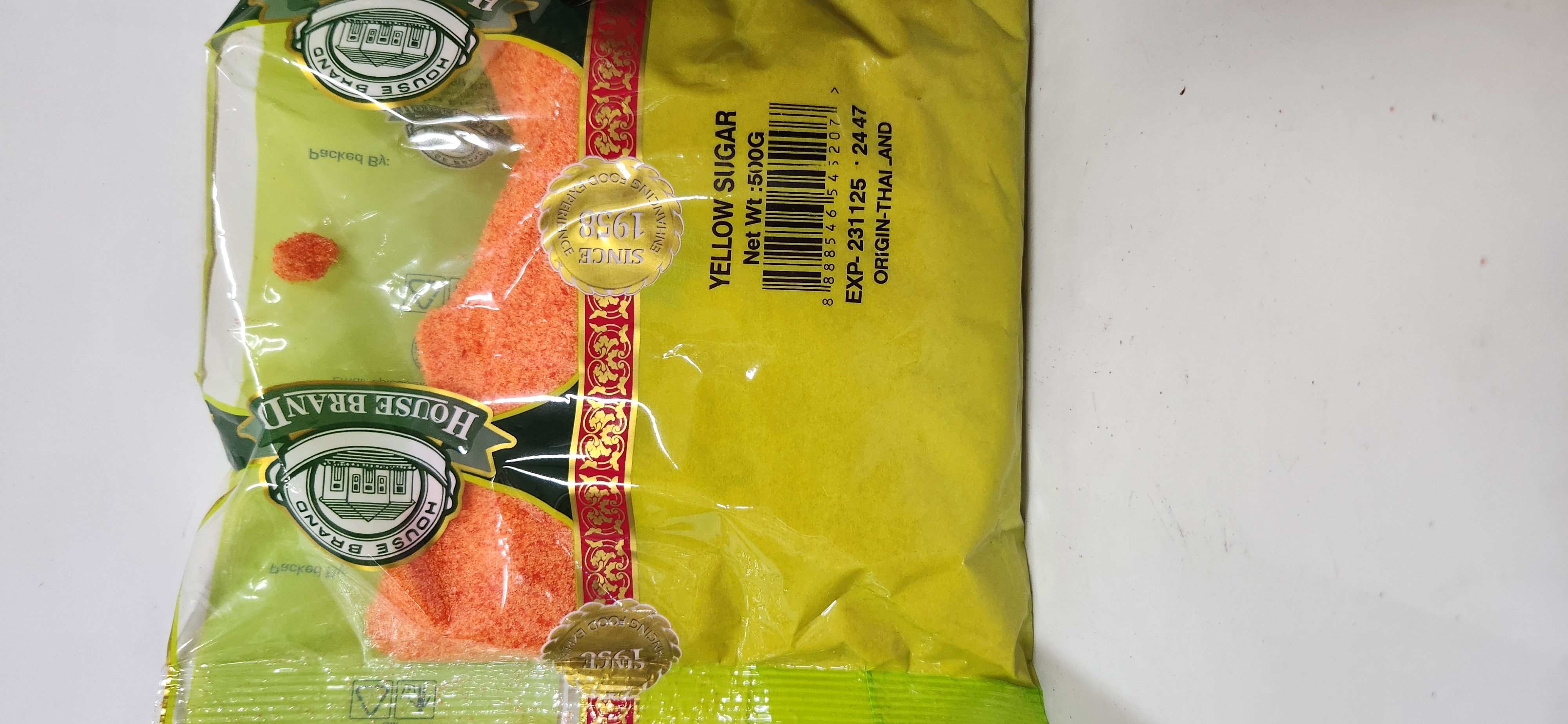 House Brand Orange Sugar Granules - 500 gms