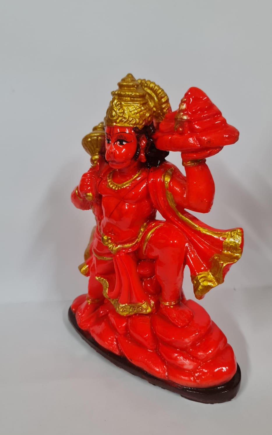 SINDOOR HANUMAN CARRYING MOUNTAIN