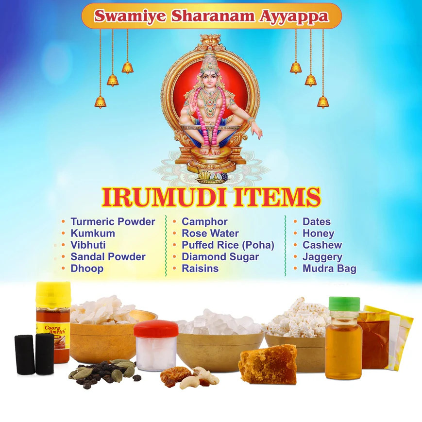 Ayyappa Irumudi Pooja Set | Sabari Mala Pilgrimage Kit for Divine Purpose