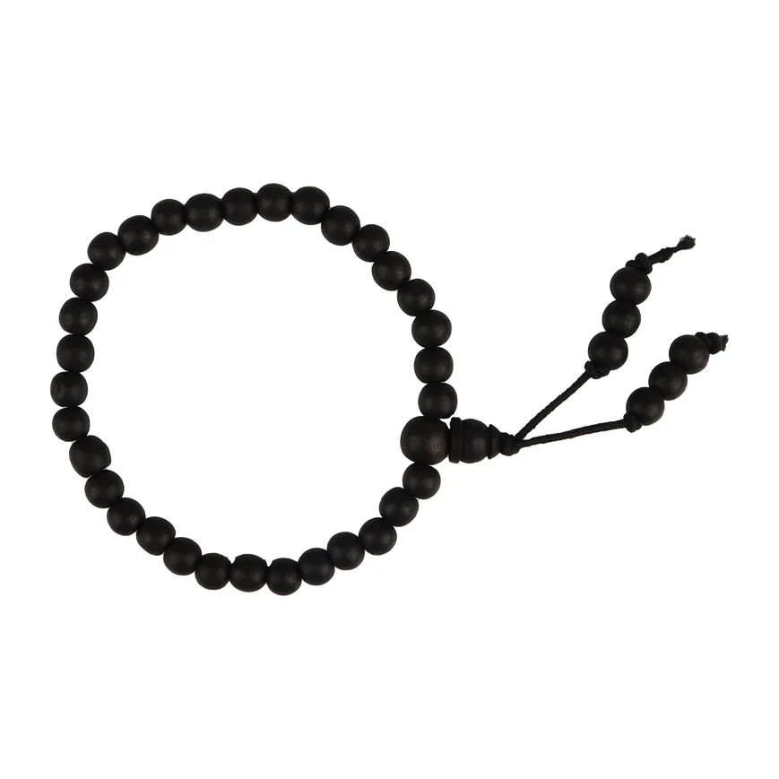Karunga or Ebony Wood Bracelet - 6 mm to 8 mm | Ebony Wood Bracelet/ Hand Band for Men and Women