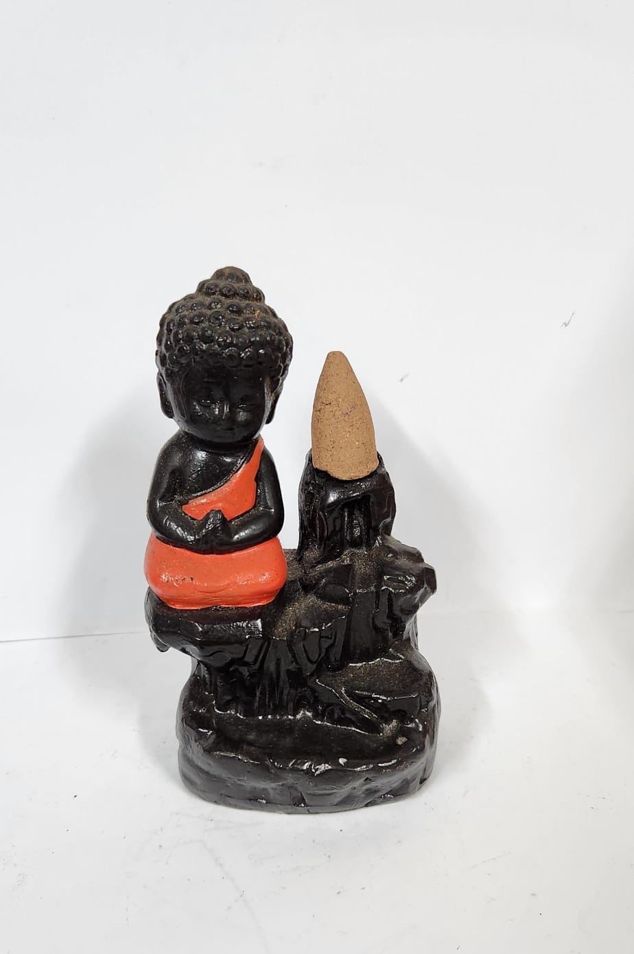 BUDDHA SMOKE REVERSE FOUNTAIN (S) - H 10.6 CM