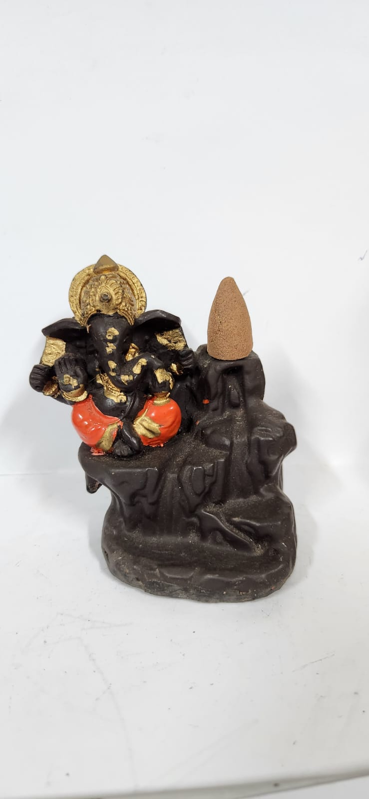 GANESHA SMOKE REVERSE FOUNTAIN (S) - H 10.6 CM