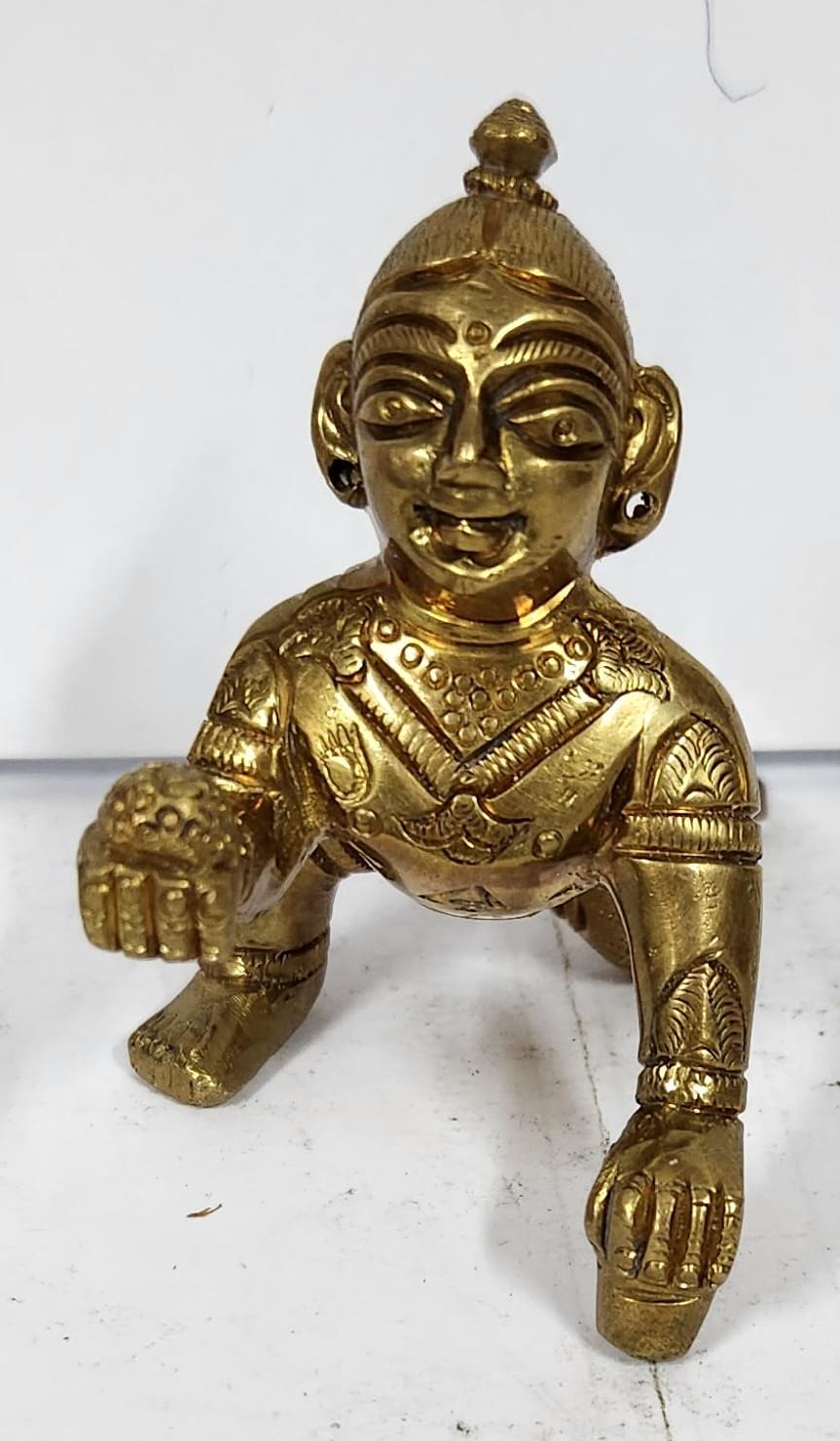 BRASS BALGOPAL STATUE (M) Size H 8cm