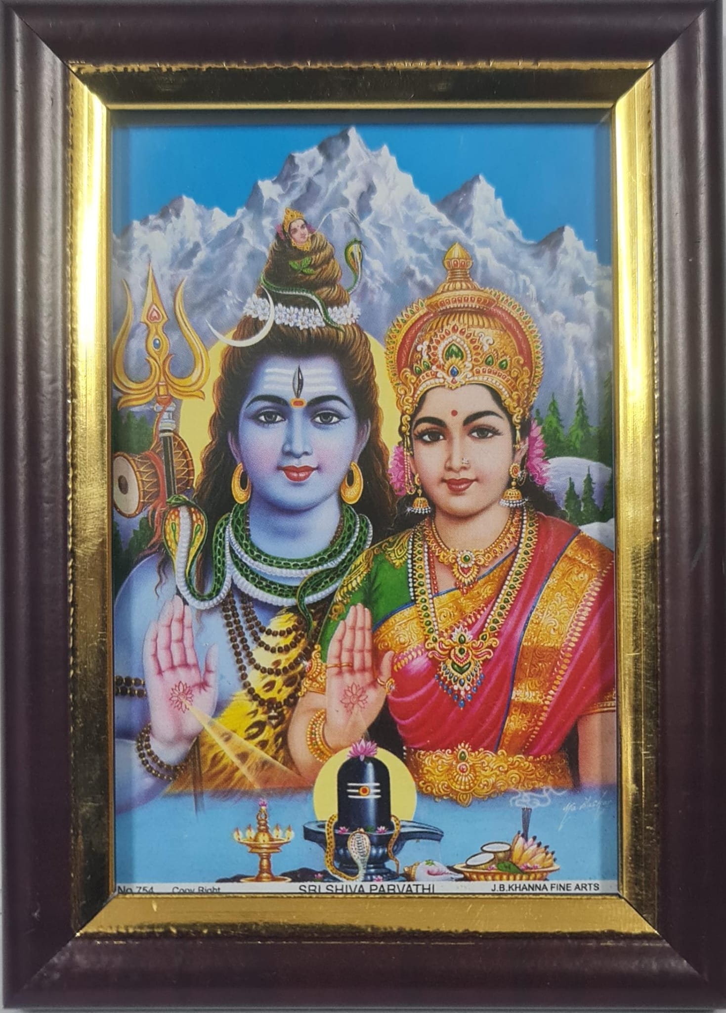 SHIVA AND PARVATI