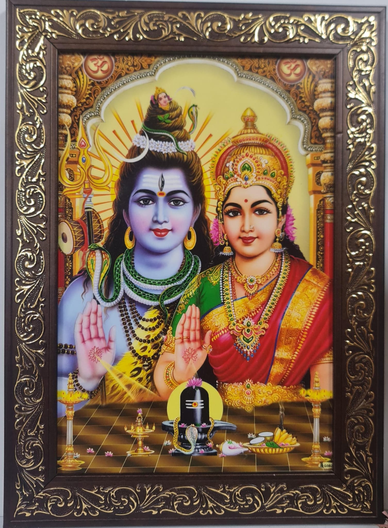 SHIVA AND PARVATI