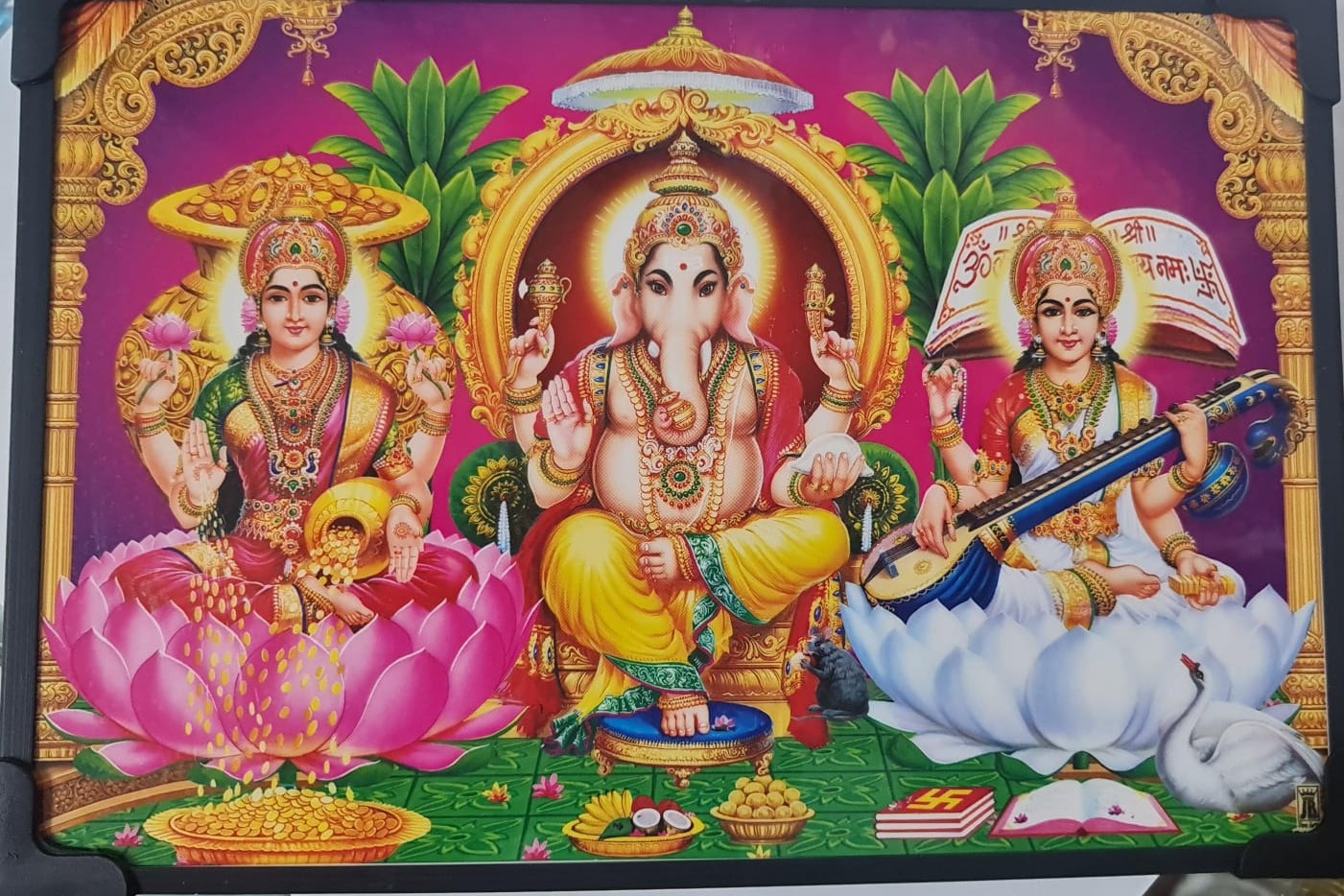 Vinayagar / Lakshmi / Saraswati