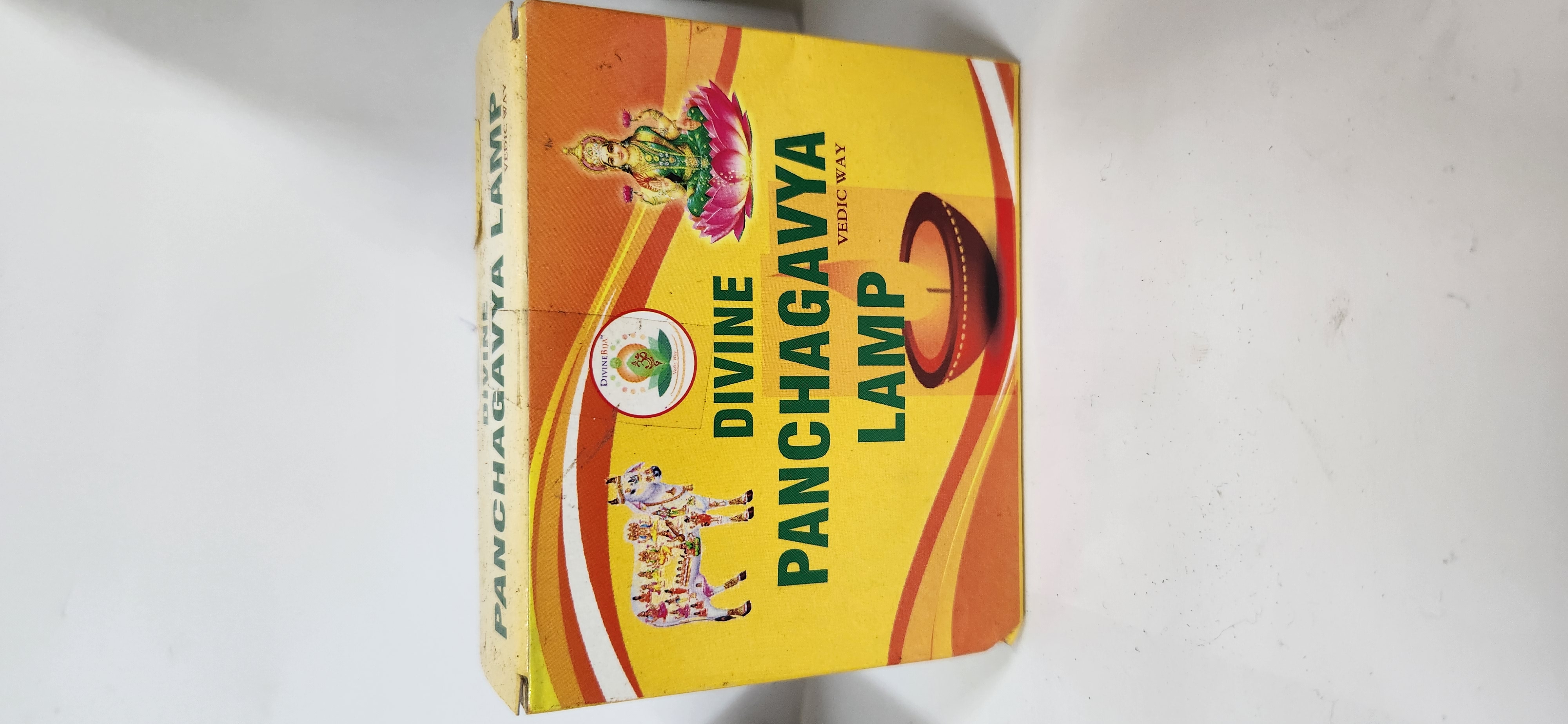 Panchagavya Vilakku Set | 12 Pcs/ Panchagavya Deepam/ Cow Dung Vilakku/ Panjakavya Deepam for Pooja