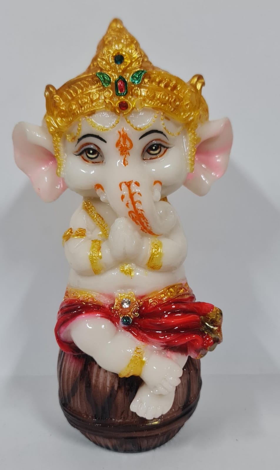 SITTING GANESH - Size(S) - Height 10.6 cm