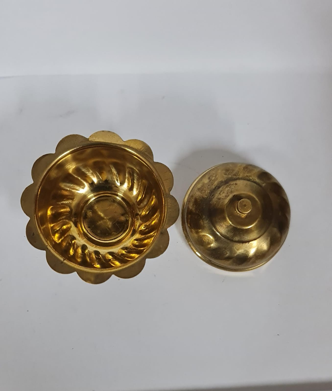 BRASS KUMKUM BOX