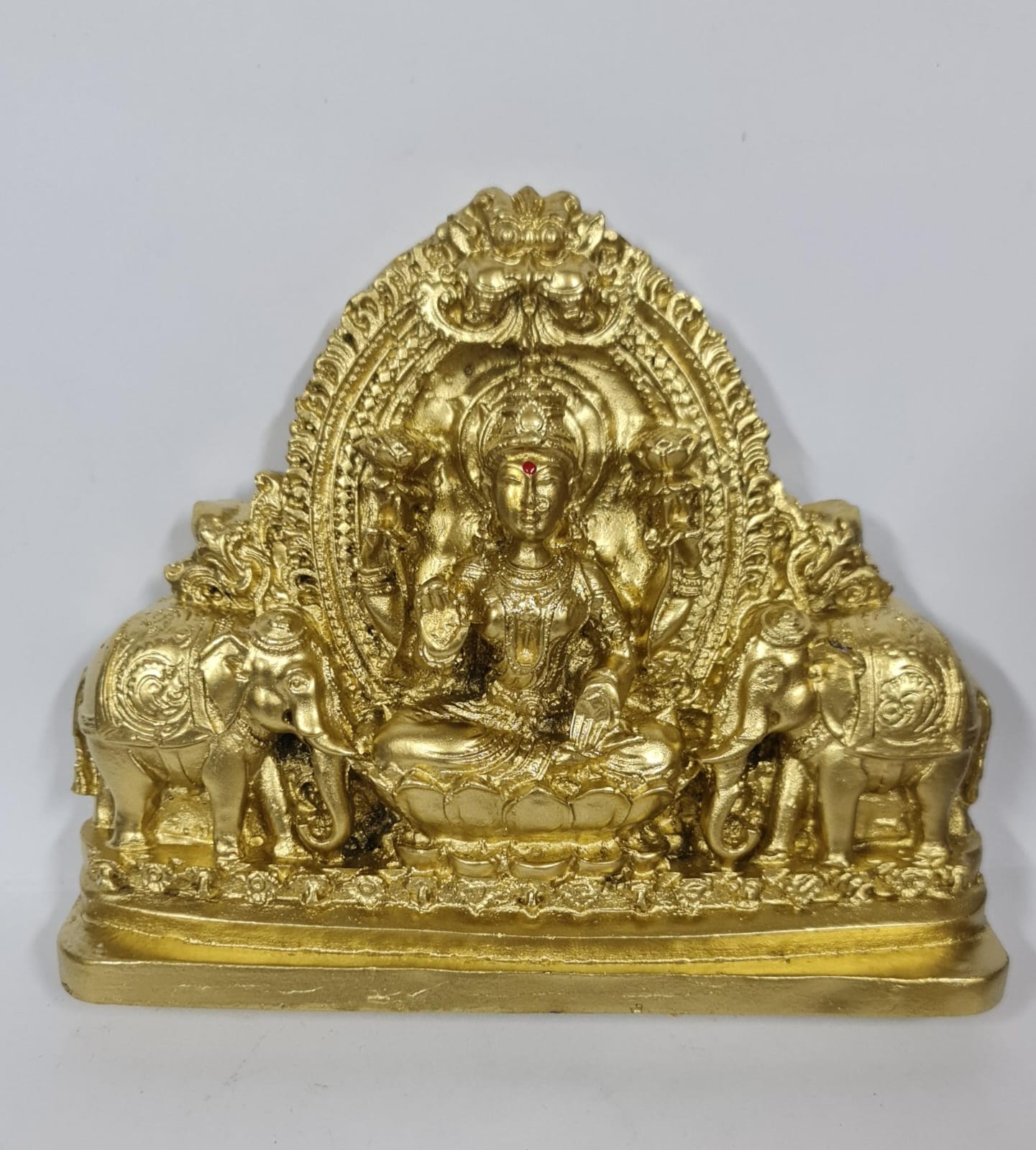GAJA LAKSHMI STATUE - Size (M) - Height 10.4 cm