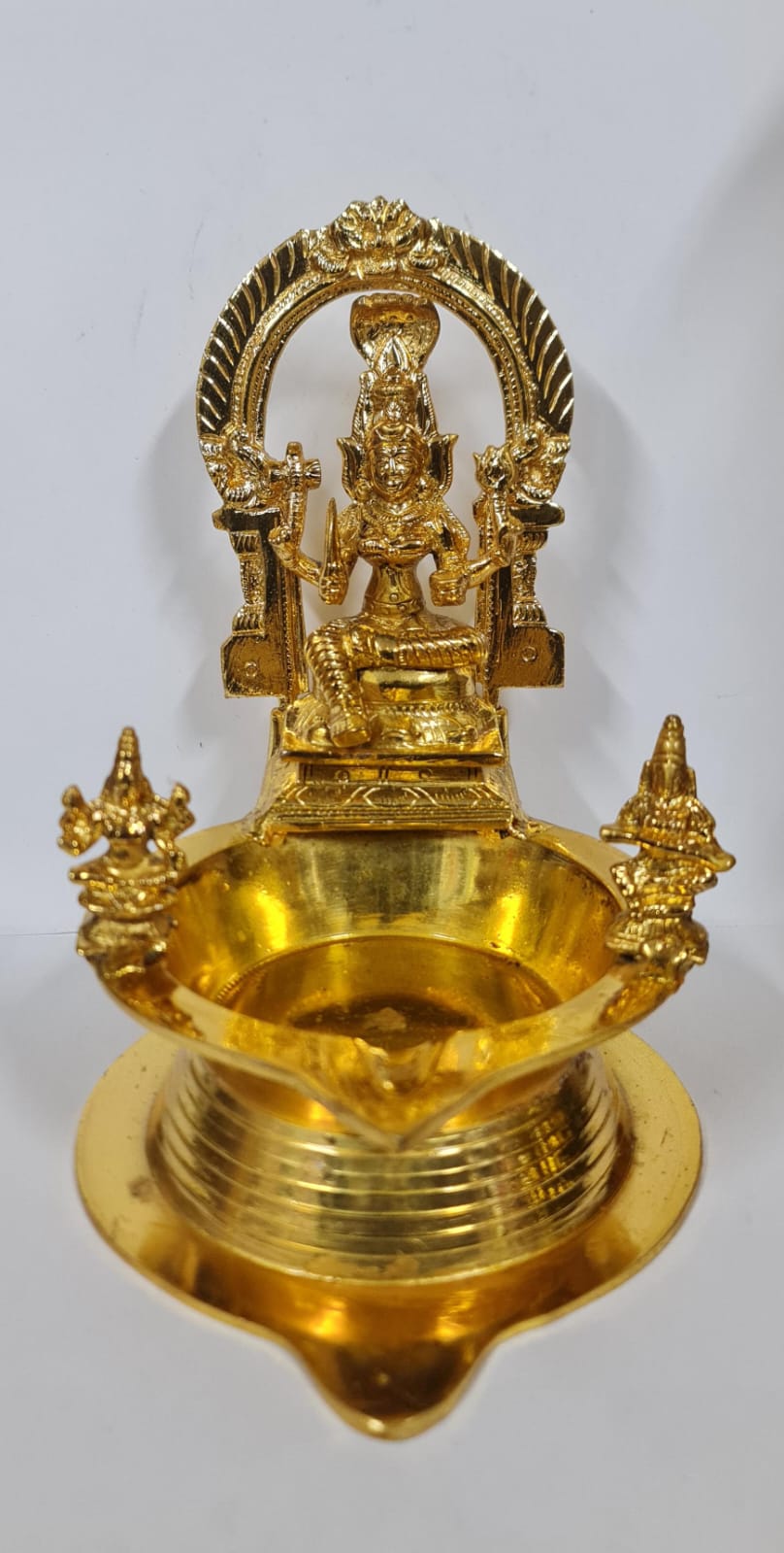 Brass Kamatchi Amman Vilakku/Diya